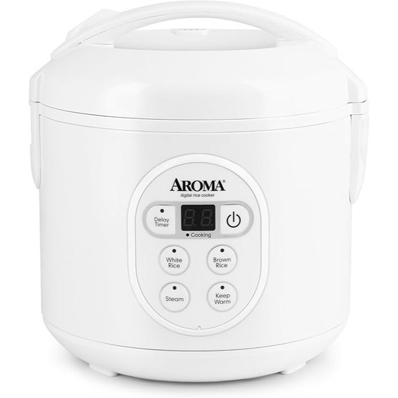 Aroma Housewares 8-Cup Digital Rice Cooker and Steamer