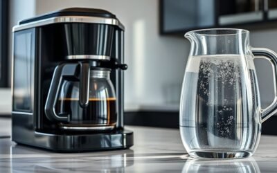 distilled water for coffee