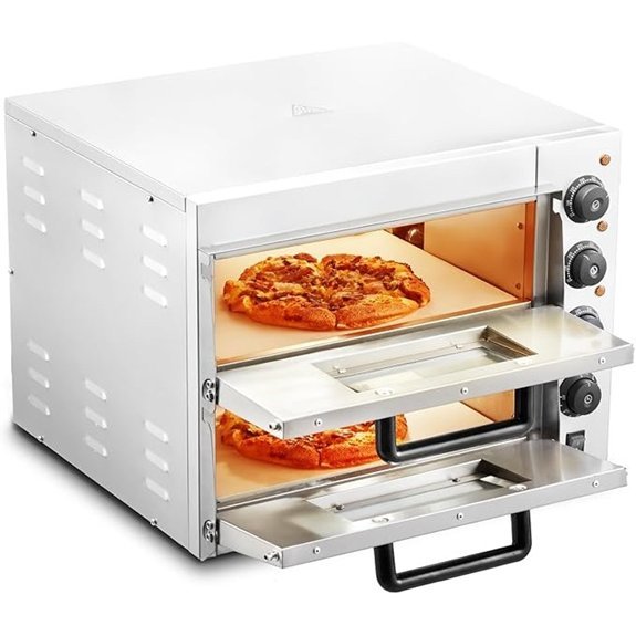 VEVOR Commercial Double Deck Pizza Oven