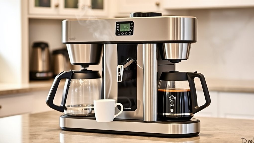 dual brewing coffee machine
