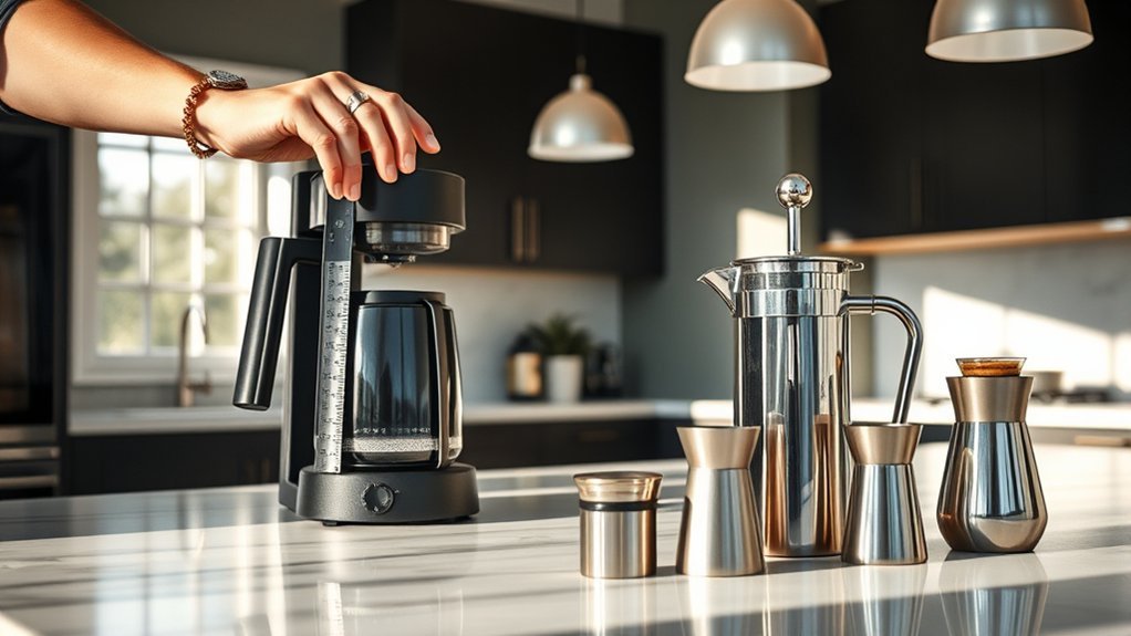 durable stainless steel french press