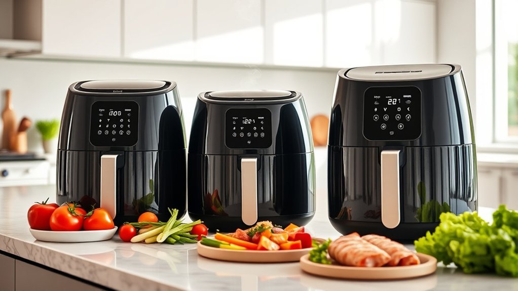 easy clean air fryers