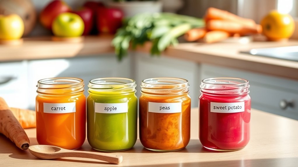 easy purees for daycare