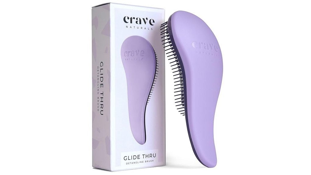 effective detangling hair brush