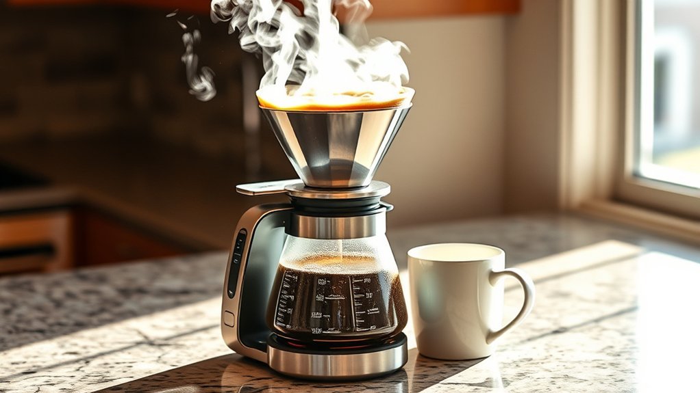 efficient daily coffee brewing