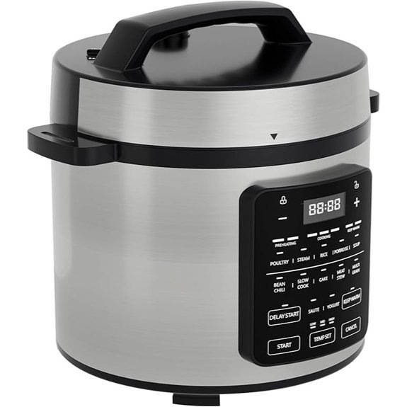 OLIXIS 6 Quart Electric Pressure Cooker Multi Cooker