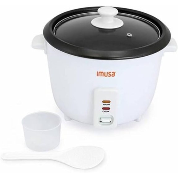 IMUSA Electric NonStick Rice Cooker 5-Cup