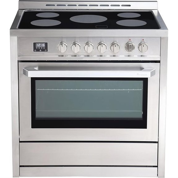 Rangaire 36 Electric Range Oven with Timer