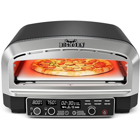 BIG HORN OUTDOORS 14 Inch Electric Pizza Oven