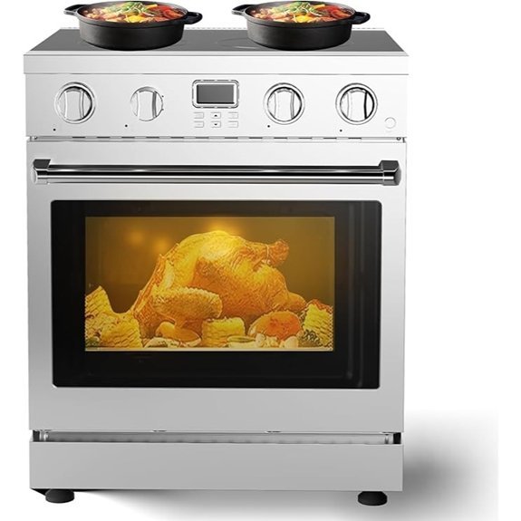 30 Inch Electric Range with Convection Oven