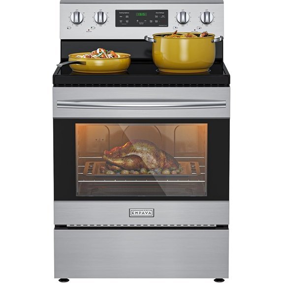 Empava 30 Electric Range with Ceramic Cooktop