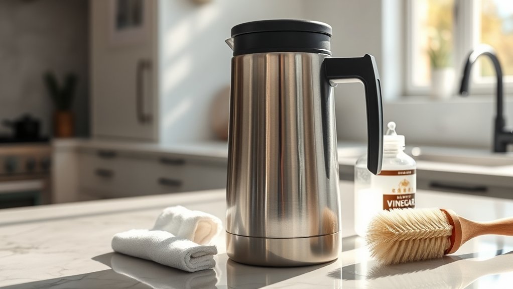 enhance coffee ensure cleanliness