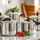 essential aluminum pressure cookers