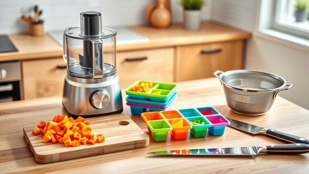 essential baby food tools
