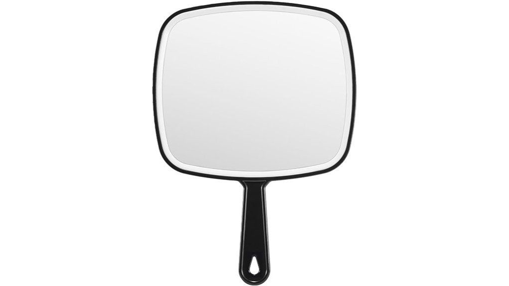 extra large handheld mirror