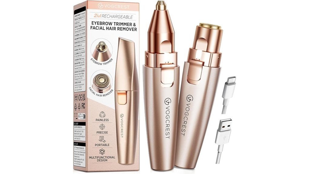 eyebrow and facial trimmer