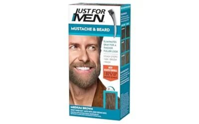 facial hair dye evaluation