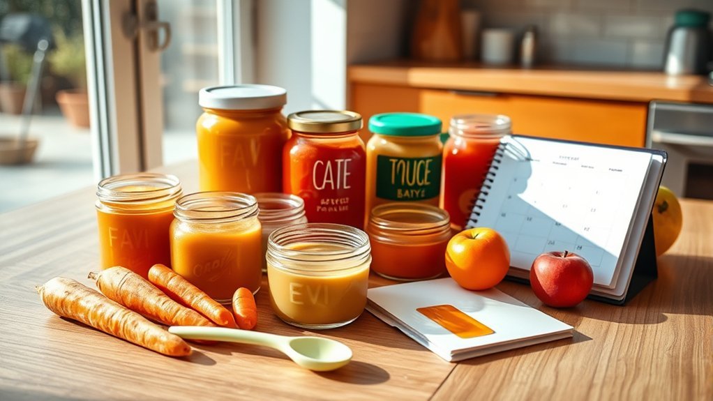 feeding schedule for infants