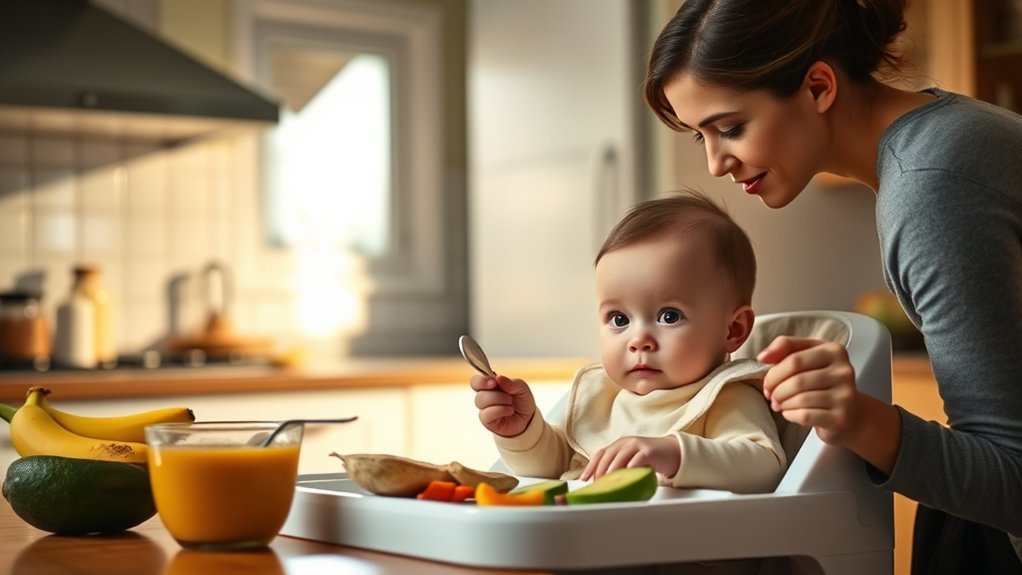 feeding solids and diarrhea