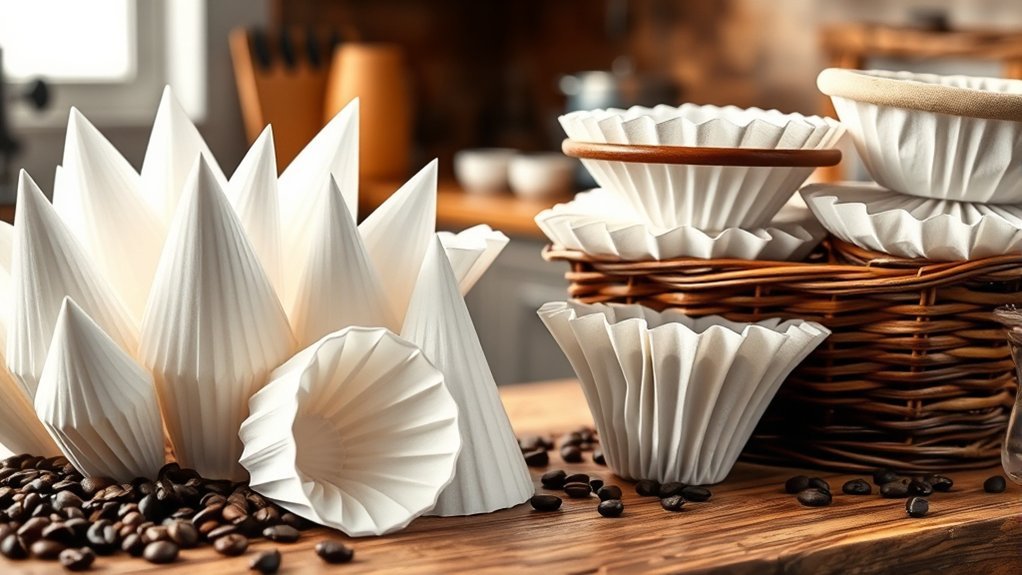 filter material affects flavor