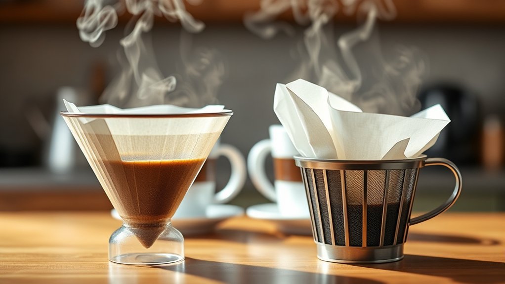 filter shape influences flavor