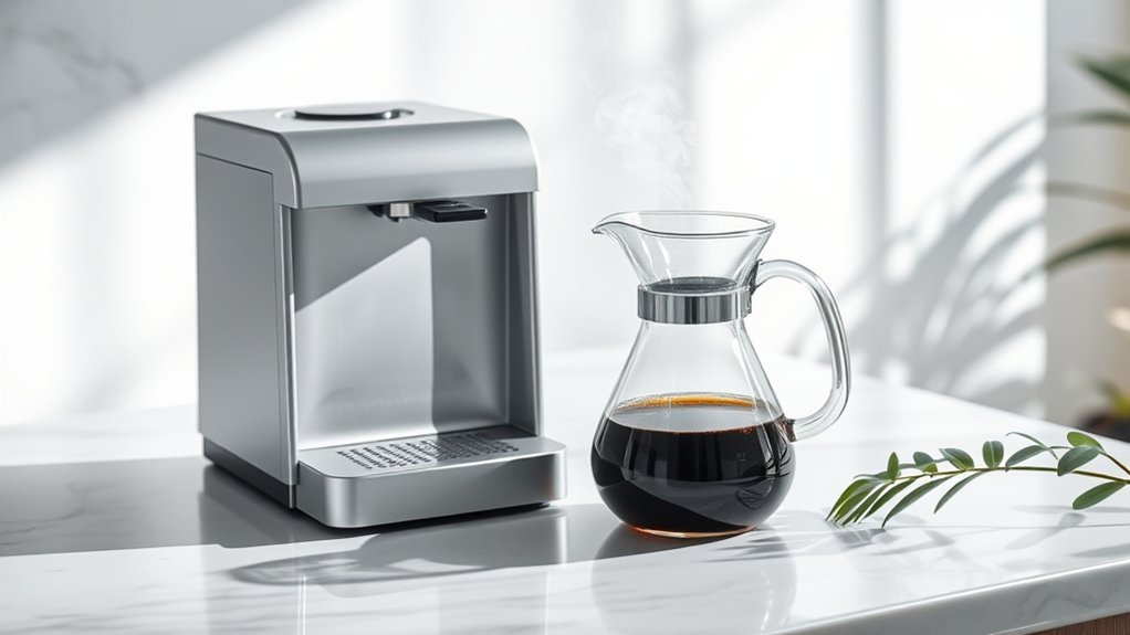 filtered water for coffee