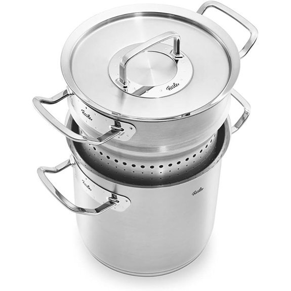 Fissler Original-Profi 6.3 Quart Multipot with Steamer