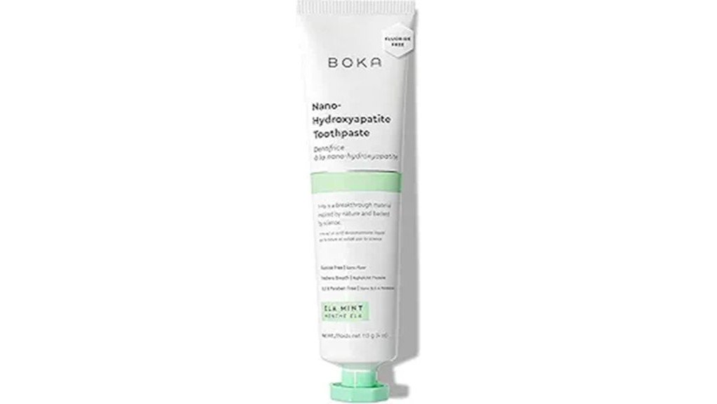 fluoride free toothpaste evaluation
