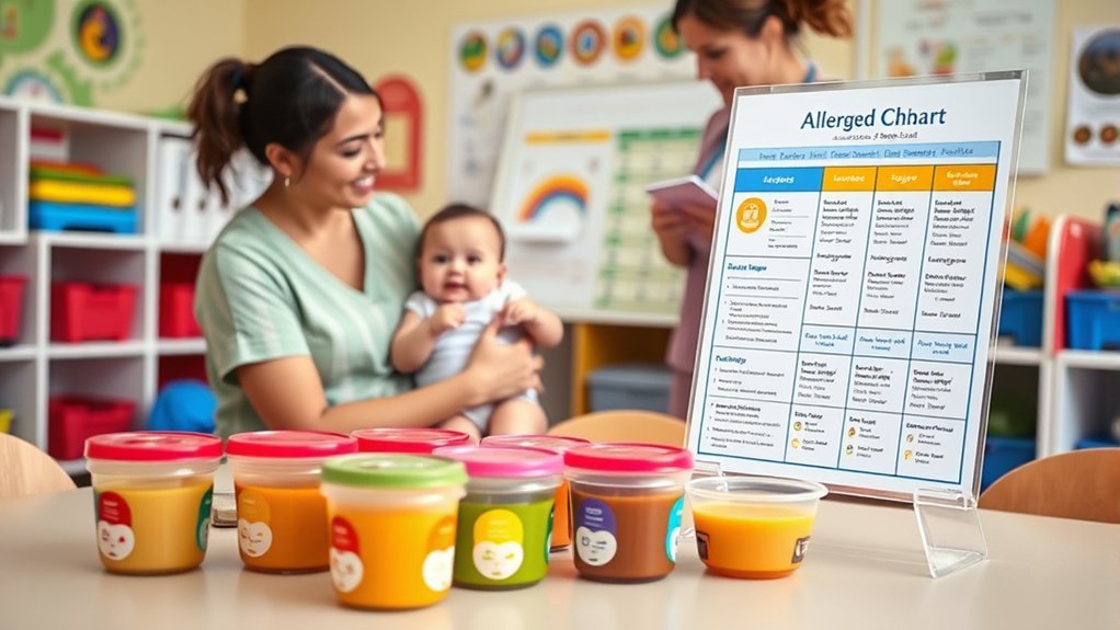 food allergy communication plan