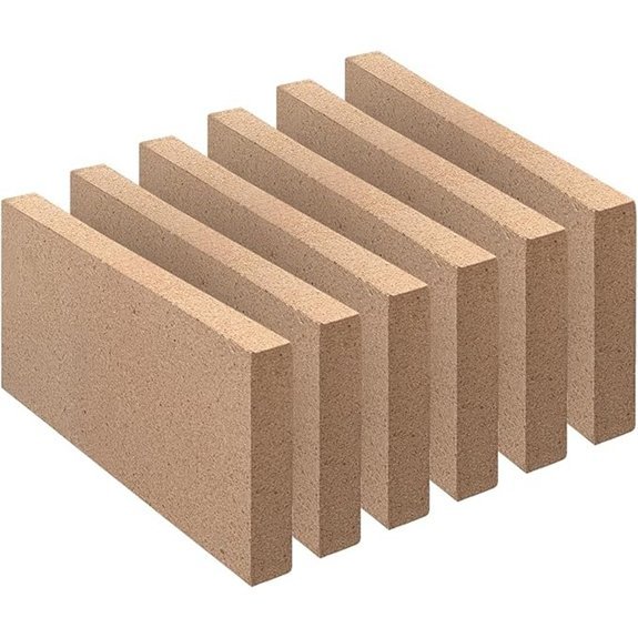 Firebricks Food Grade Clay 6 Pack 9 x 4.5