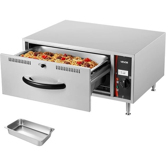 VEVOR Commercial Electric Drawer Warmer for Food
