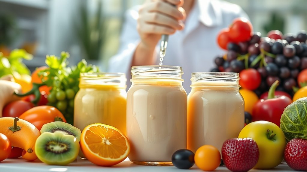 fortified baby food nutrients