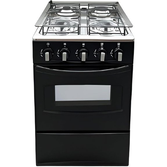 20 Freestanding LPG Oven with 4 Burners