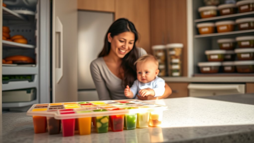 freezing baby food benefits