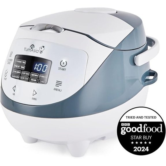 Yum Asia Panda Mini Rice Cooker with Fuzzy Logic