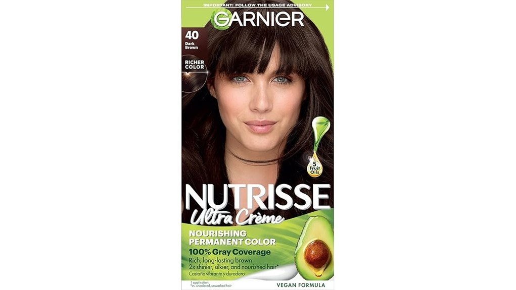 garnier nutrisse dark brown