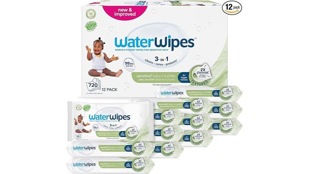 gentle and effective wipes