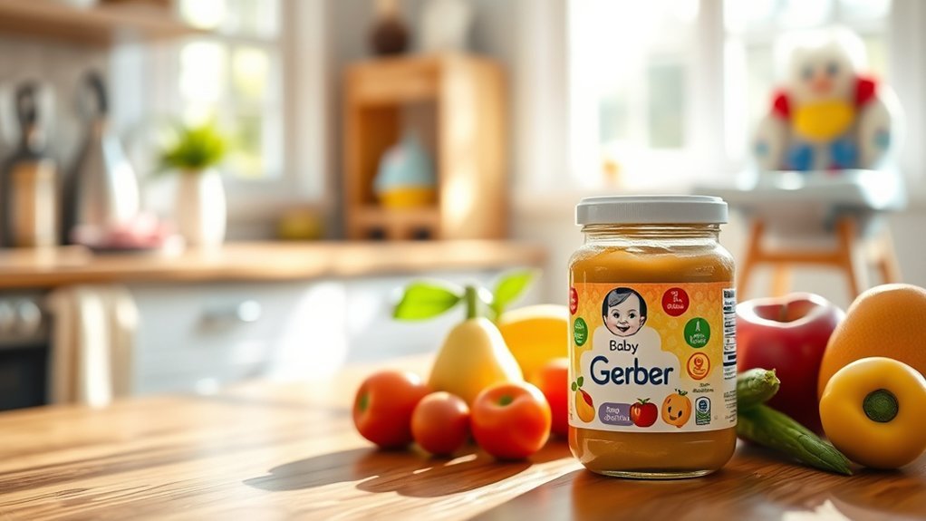 gerber baby food safety information