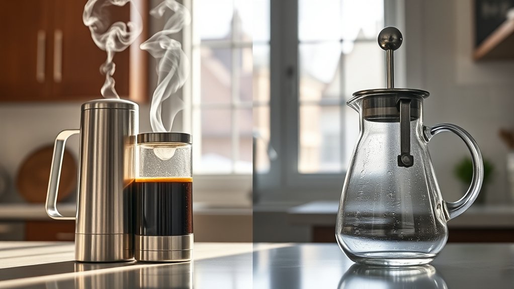 glass vs thermal carafes