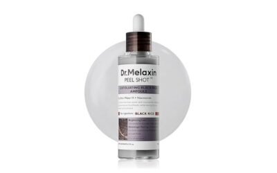 glowing skin with peel shot