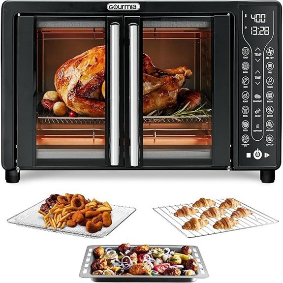Gourmia Air Fryer Toaster Oven Combo (GTF7460)