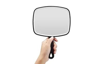 grooming essential hand mirror