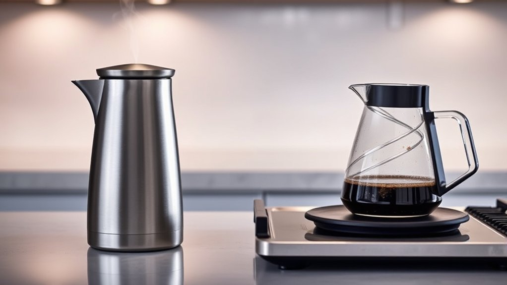 heat retention without bitterness