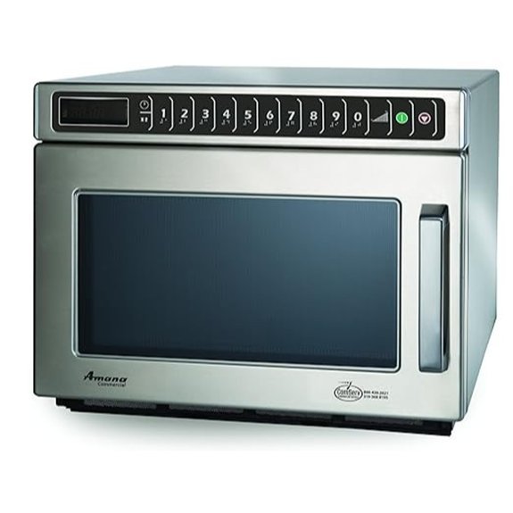 Amana Commercial HDC12A2 Heavy-Duty Microwave Oven 1200W Stainless-Steel