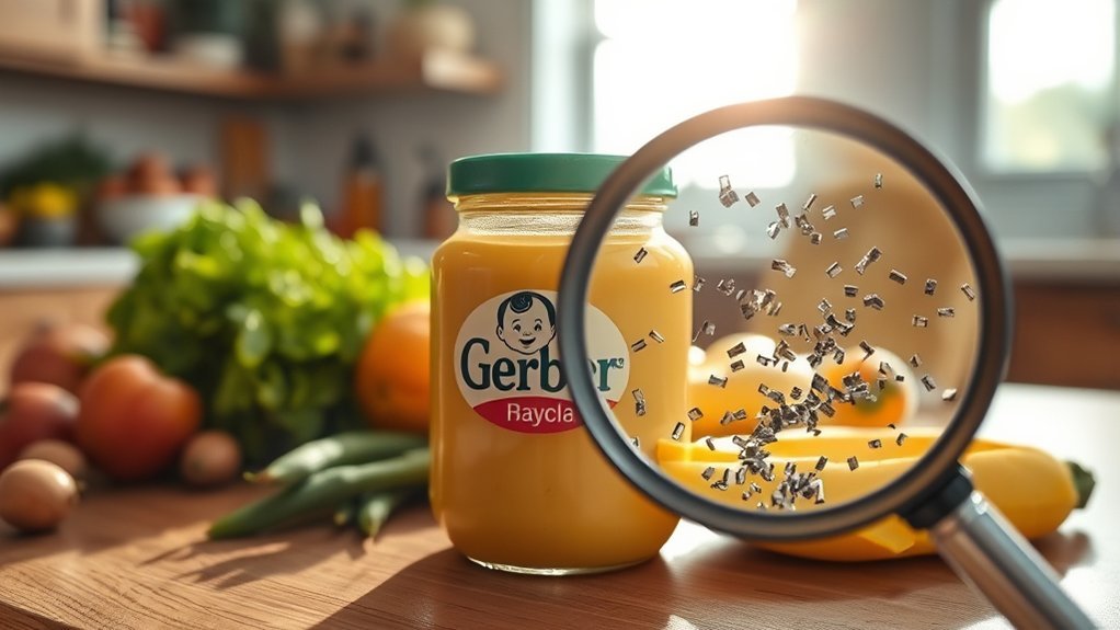 heavy metals in baby food