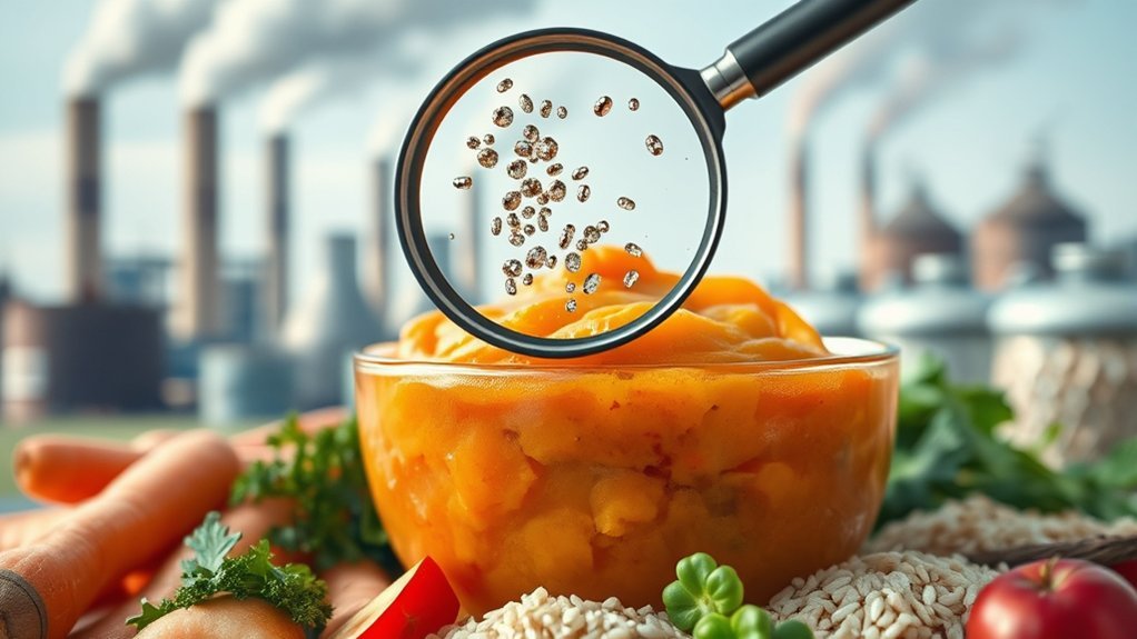 heavy metals in baby food