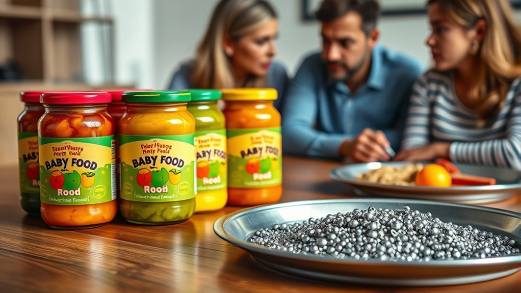 heavy metals in baby food