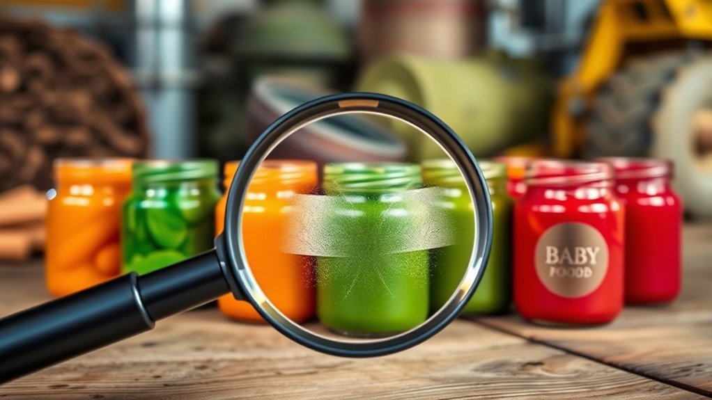 heavy metals in baby food