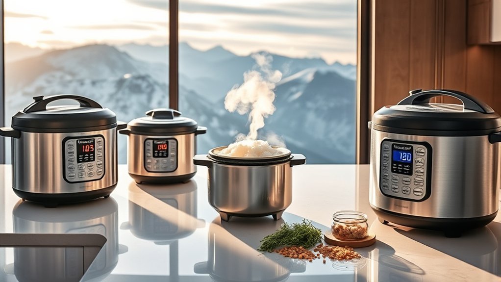 high altitude rice cookers