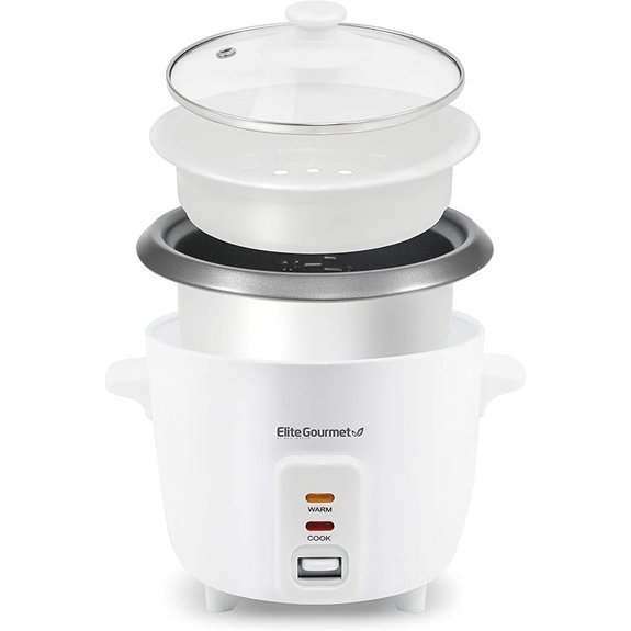 Elite Gourmet Electric Rice Cooker (6 Cups)